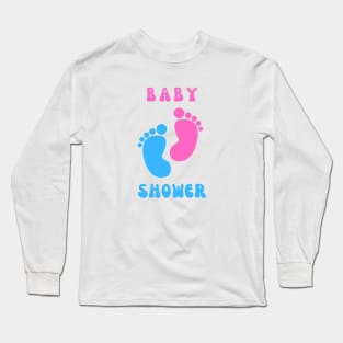 Baby Shower Crew Long Sleeve T-Shirt